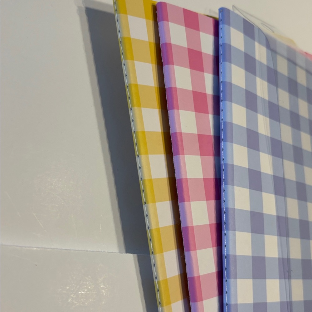 Draper James Gingham Journal Set of 3 - Picture 11 of 11